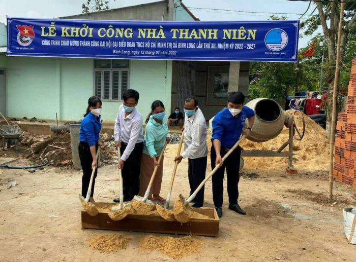 Khởi công xây dựng nhà tình thương tại Bình Phước (12/04/2022)